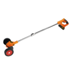 Aparador Roçadeira Elétrico 21v Com Rodas Sem Fio 2 Baterias